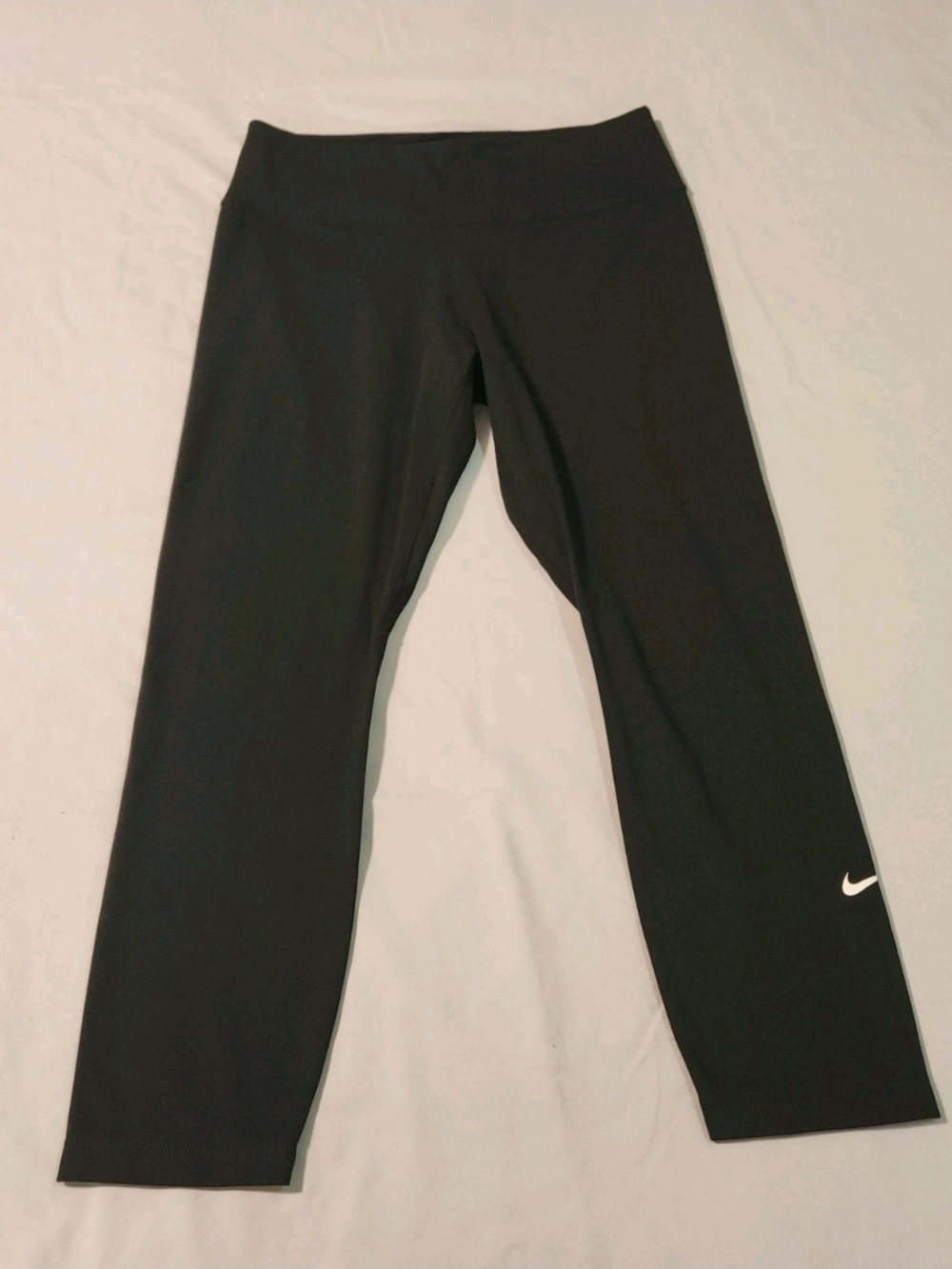 Nike Black Girls' Active Leggings with Swoosh